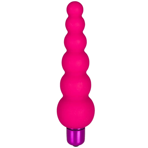 Beadify Pink Silicone Vibrating Massager & Stimulator - 5.5 Inch