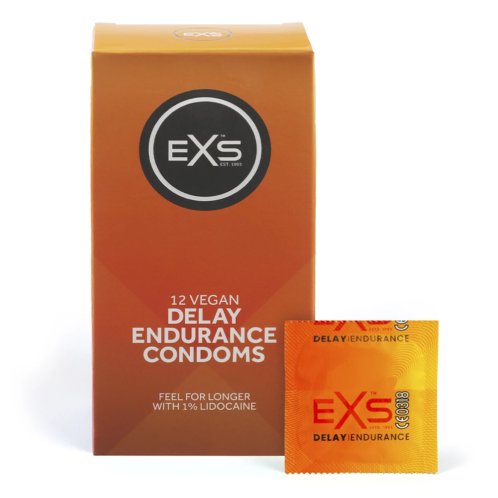 EXS Endurance Delay Condoms - 12 Pack