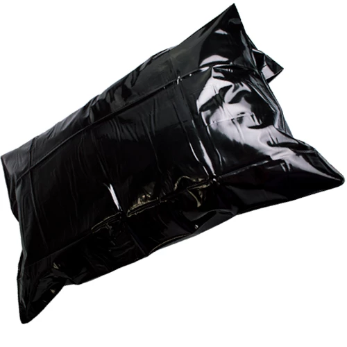 Hot Play Black PVC Pillowcase