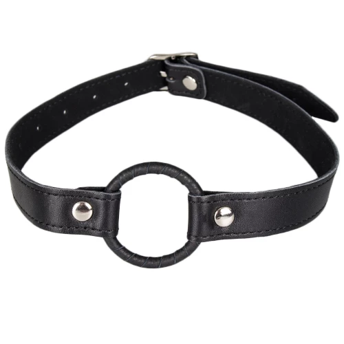 Jaw-Jack Leather O-Ring Mouth Gag
