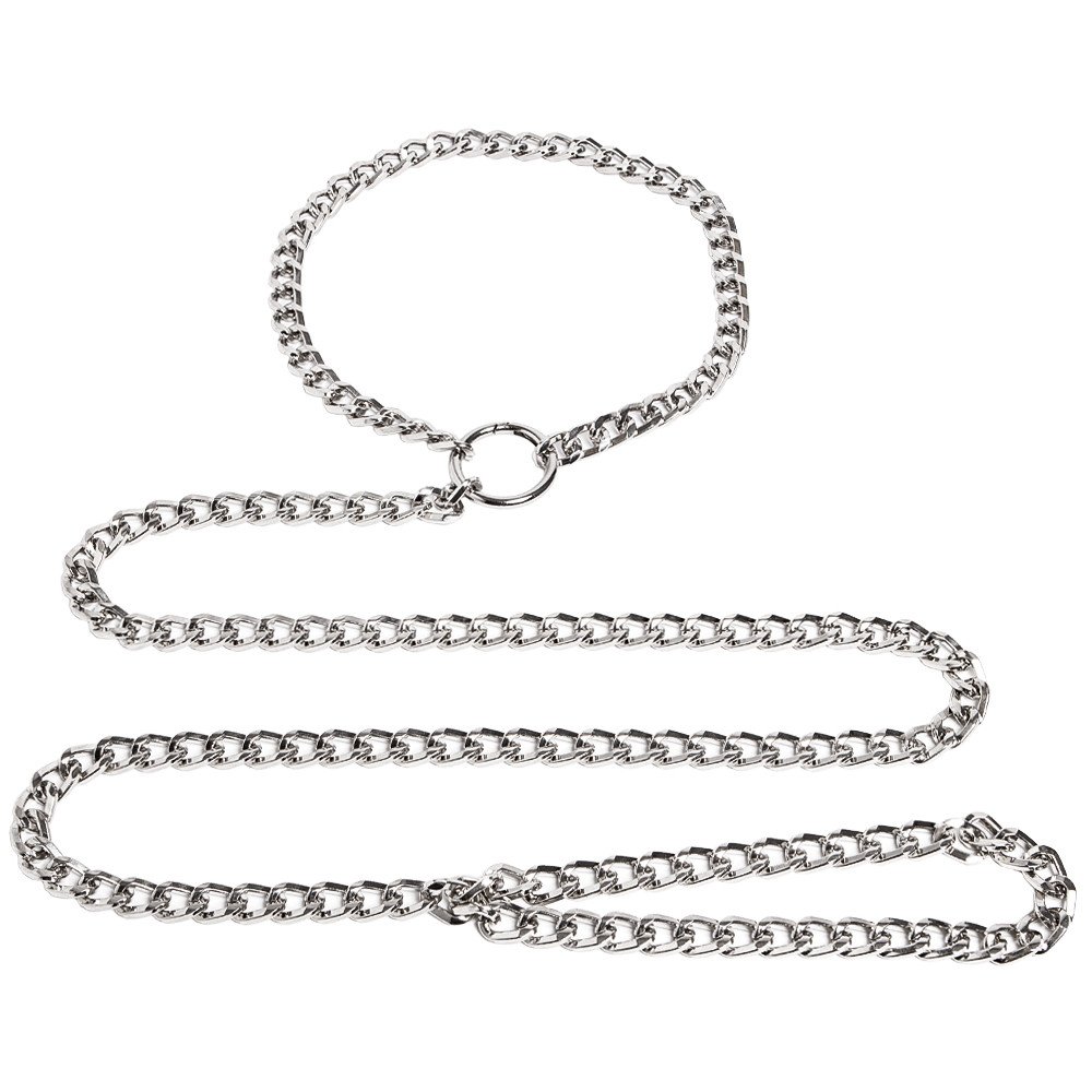 Torment Owned Metal Chain O-Ring Collar & Leash