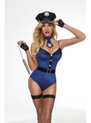 Bondara Flirt Hot Fuzz 5 Piece Police Costume