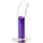 Bondara Clear Acrylic 10 Function Prostate Butt Plug - 4.5 Inch