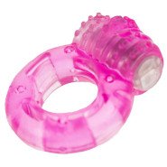 Bold Basics Pink Vibrating Cock Ring