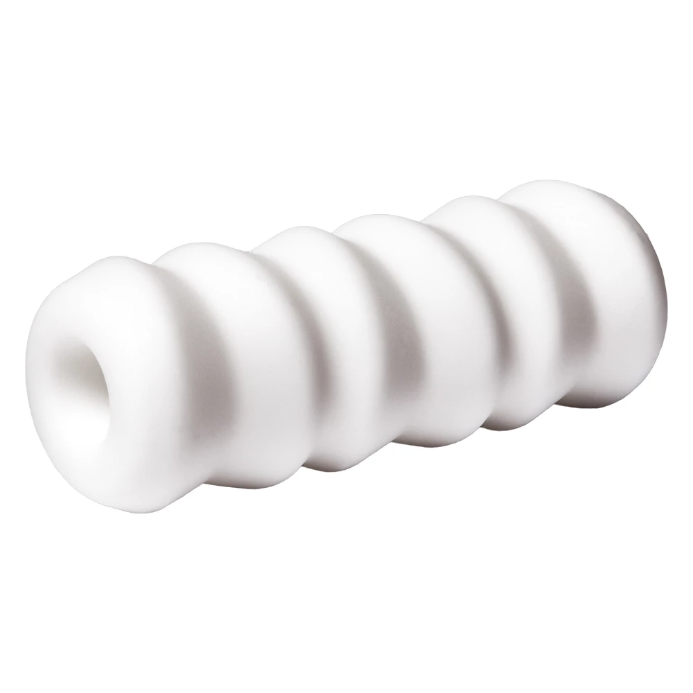 Stroke of Genius White Neutral Masturbator – 5.5 Inch