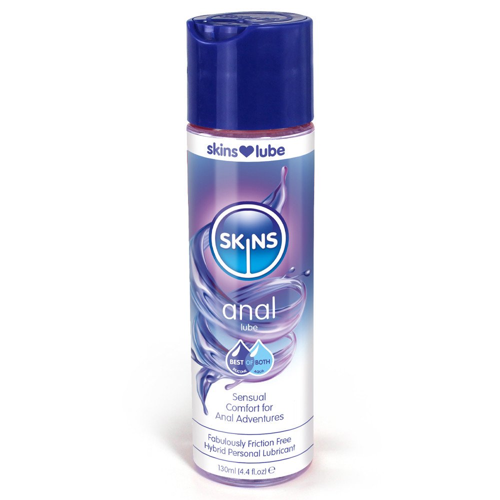Skins Anal Hybrid Silicone and Water Based Lubricant - 130ml