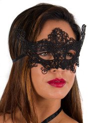 Bondara Flirt Black Lace Eye Mask