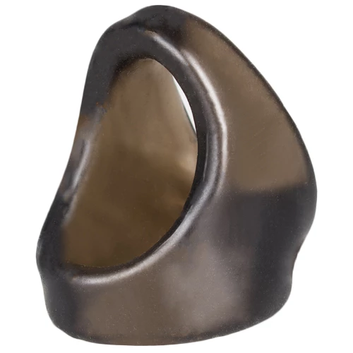 Ball Blocker Translucent Cock Ring & Ball Strap