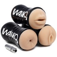 Wanko Realistic Vibrating Masturbator - 6.5 Inch