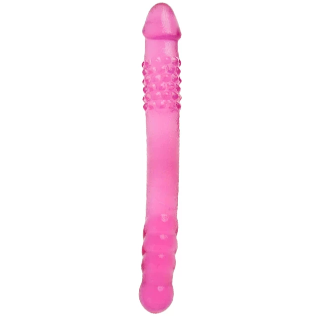 Ultra Pink Double Headed Dildo - 10 Inch