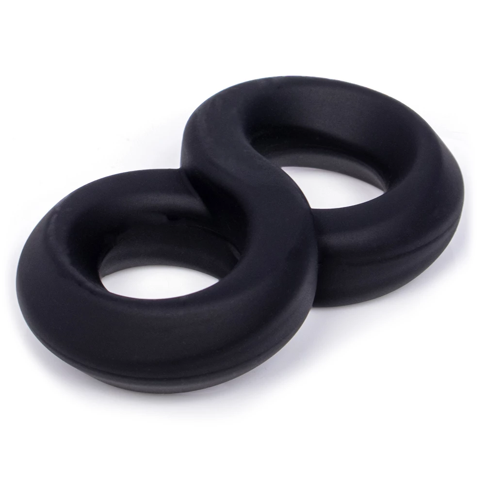 Tough Nut Super-Stretchy Double Cock Ring