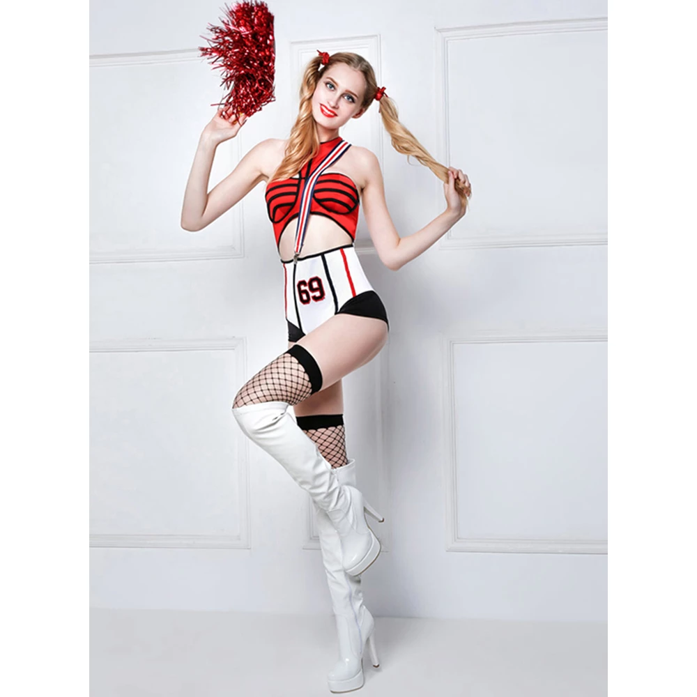 Shake Your Pom Poms 3 Piece Cheerleader Costume