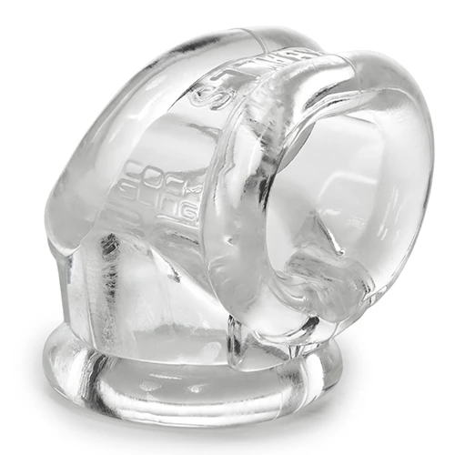 Oxballs Cocksling-2 Clear Cock Ring & Ball Stretcher - 28mm