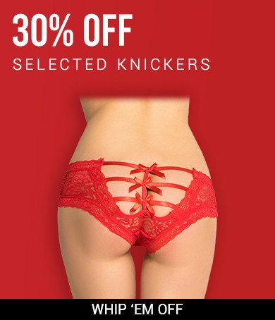 30% Off Selected Knickers Small Special