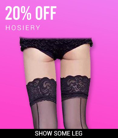 20% Off Hosiery Small Special